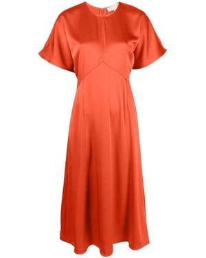 Michael Kors Short Sleeve Dress - Orange