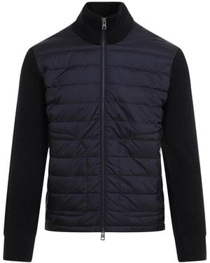 Moncler Cardigan Tricot Jacket - Blue