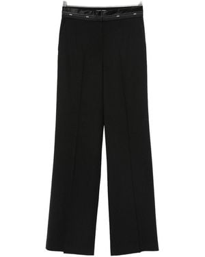 MSGM Pantalons Décontractés - Noir