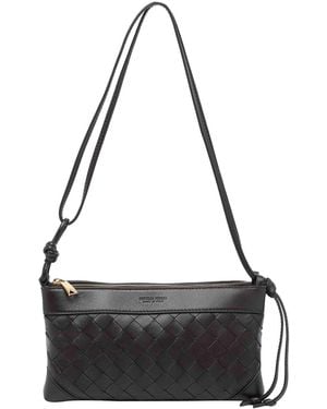 Bottega Veneta Intrecciato Pouch - Black