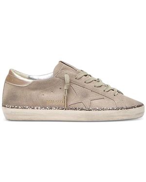 Golden Goose Superstar Trainers - Brown