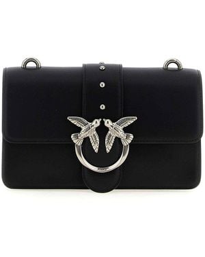 Pinko Love One Mini Crossbody Bag - Black