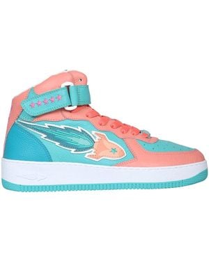ENTERPRISE JAPAN Rocket Mid Trainers - Blue