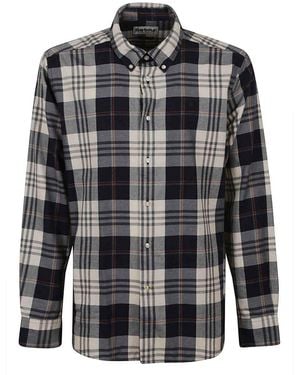 Barbour Camicia Su Misura Edgar - Nero