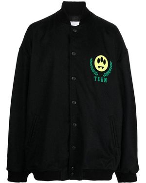 Barrow Jacket With Graphics - Black
