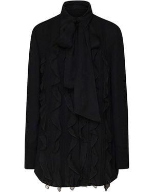 Valentino Garavani Long Sleeve Shirt - Black