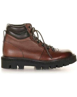 Neil Barrett Leather Boots - Brown