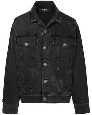 Balmain Denim Jacket - Black