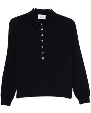 Be You Cashmere Polo Shirt - Blue