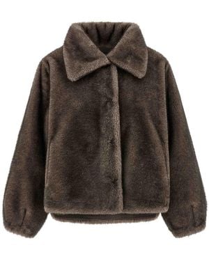 Lou Andrea Mink Faux Fur - Brown