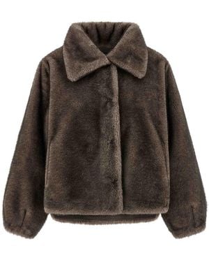 Lou Andrea Mink Faux Fur - Brown