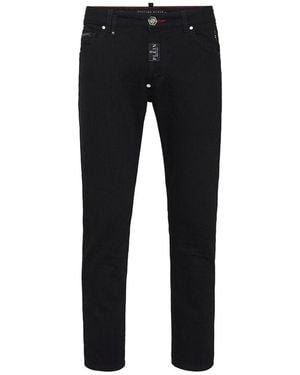 Philipp Plein Jeans Boot-Cut - Negro