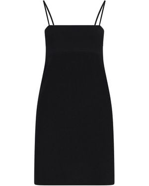 Alexander Wang Logo Mini Dress - Black