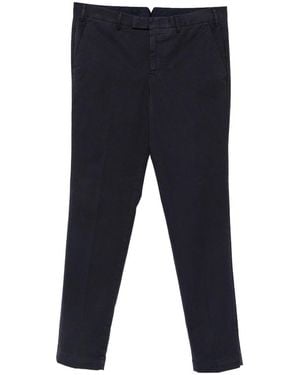 PT Torino Smart-Casual Trousers With Pockets - Blue
