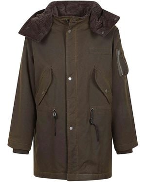Baracuta Waxed Parka - Brown