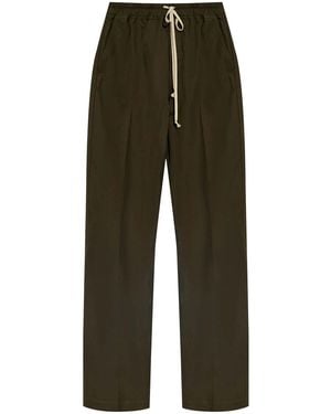 Rick Owens Trousers 'Drawstring' - Green