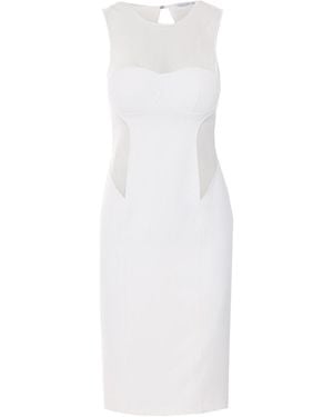 Patrizia Pepe Bustier Dress - White