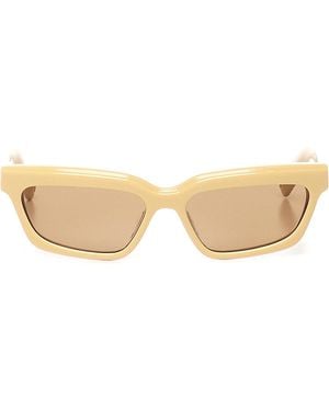 Jacquemus Salon Sunglasses - Natural