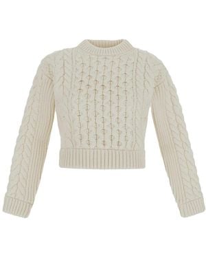Patou Round Neck - White