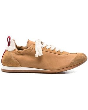 Uma Wang Leather Trainers - Brown