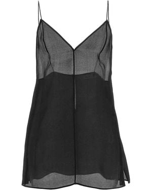 KHAITE Talsie Sleeveless Top - Black