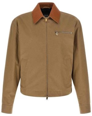Versace Light Jackets - Brown
