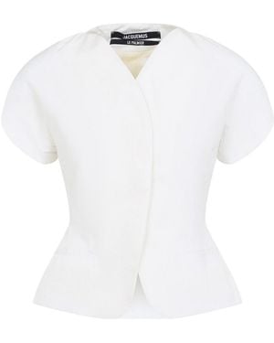 Jacquemus Giacca Ovalo - Bianco