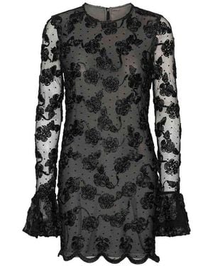 ROTATE BIRGER CHRISTENSEN Mini Dress - Black