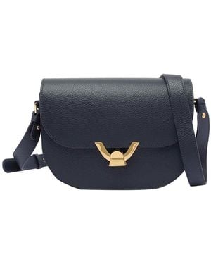 Coccinelle Dew Small Crossbody Bag - Blue