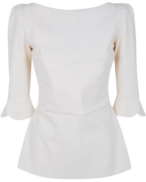 La Petite Robe Di Chiara Boni Edelmira Jersey Tunic Dress - White