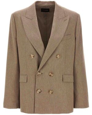 ANDAMANE Pixie Blazer - Brown