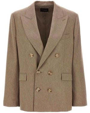 ANDAMANE Pixie Blazer - Brown