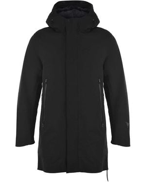 KRAKATAU Nylon Parka - Black