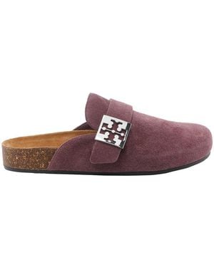 Tory Burch Soft Orchid Mellow Mules - Purple