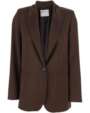 forte_forte Strong Strong Blazer - Brown