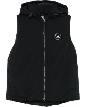adidas By Stella McCartney Hooded Vest - Black