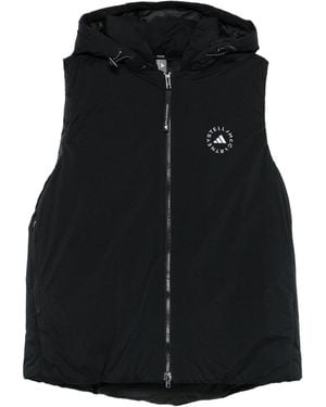adidas By Stella McCartney Hooded Vest - Black