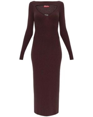 DIESEL Midi Dress - Purple