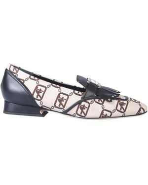 Alberta Ferretti Logo-Pattern Pumps - White