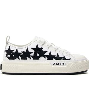 Amiri Stars Court Low Trainers - White