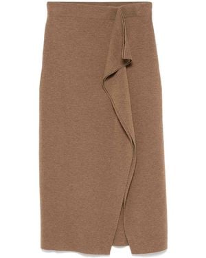 P.A.R.O.S.H. Skirt - Brown