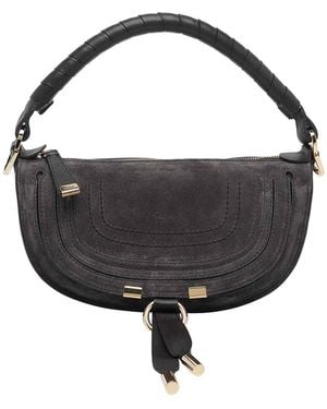 Chloé Kohl Marcie Shoulder Bag - Black