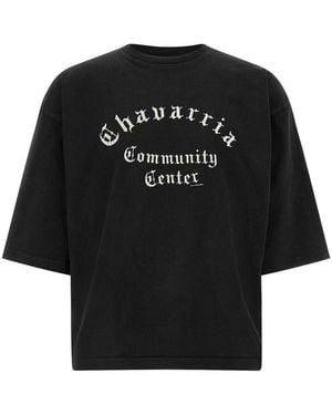 Willy Chavarria T-Shirt - Black