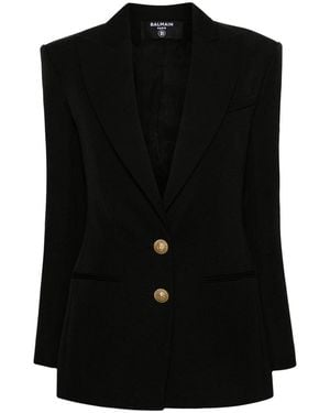 Balmain Blazer Aderente - Black
