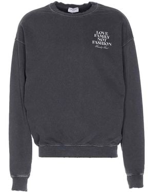 FAMILY FIRST Vintage Sweatshirt - Gray