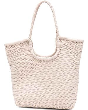 Dragon Diffusion Diagonal Shopping Bag - Natural