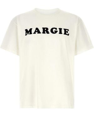 MM6 by Maison Margiela Arc Print T-Shirt - White