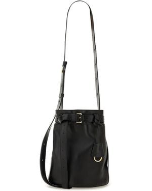 Moschino Tie Me Bucket Bag - Black