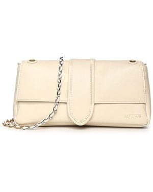 Jacquemus Le Bambino Chain Leather Bag - Natural