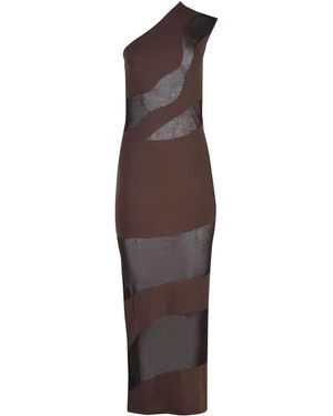 FEDERICA TOSI Dress Made From A Viscose Blend - Purple